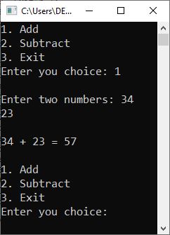 c do while loop example program