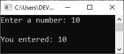 c tutorial variable program