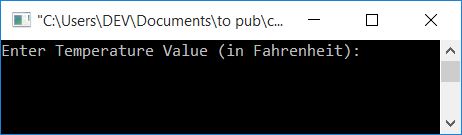 c program convert fahrenheit to centigrade