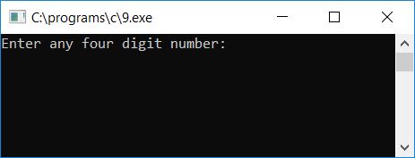 c program first last sum mid digit product