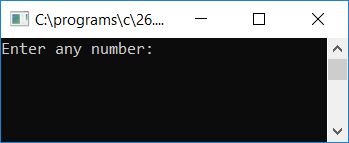 c program print sum of even position