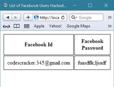 how to hack facebook account