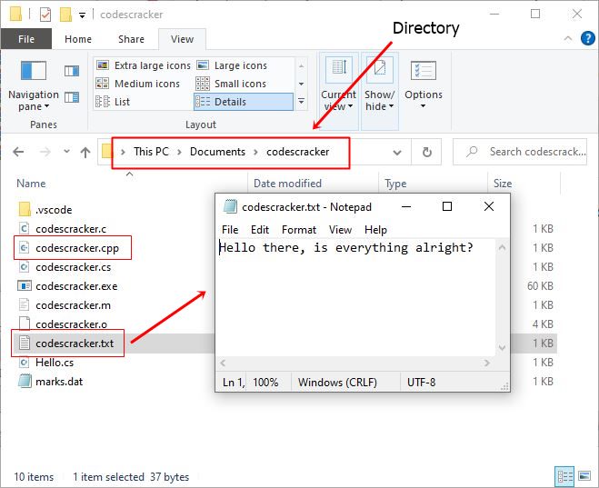 c++ sequential input output operations on files