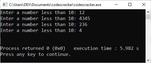 c++ variable scope example