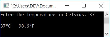 celsius to fahrenheit using function c++