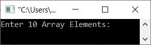 c++ count even odd numbers in array