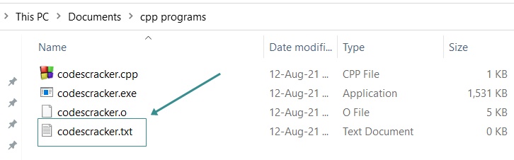 c++ program append data in file