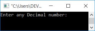 C++ program convert decimal to octal