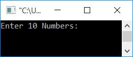 C++ program count positive negative zero