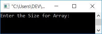 C++ program find smallest element in array