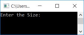 C++ program one dimensional array