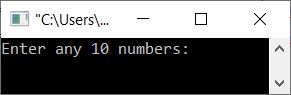 c++ program print even numbers in an array