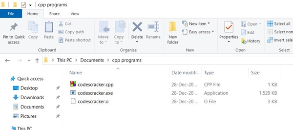 c++ write data into file