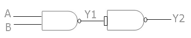 and gate using nand gate