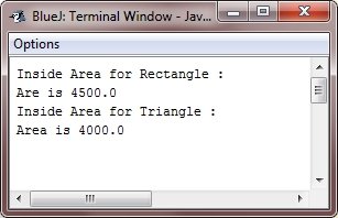 java abstract class methods