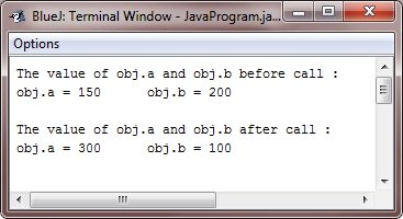 java call by value reference