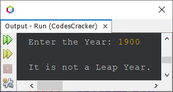 java check leap year