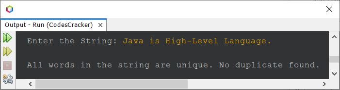 java count duplicate words in string