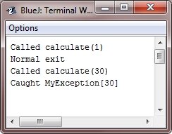 java create exception subclasses