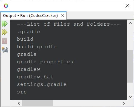 java list files in directory