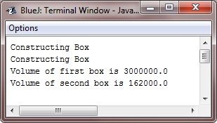 parameterized constructors in java