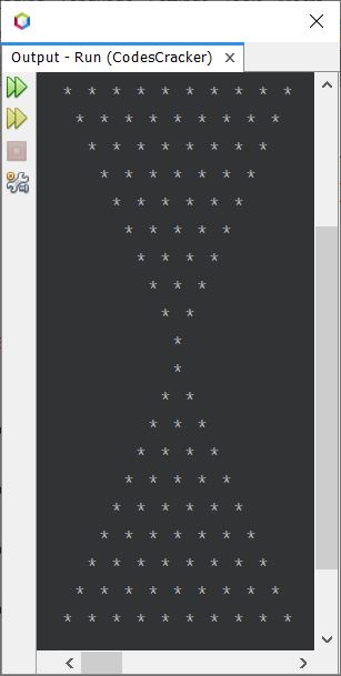 java pattern program of stars