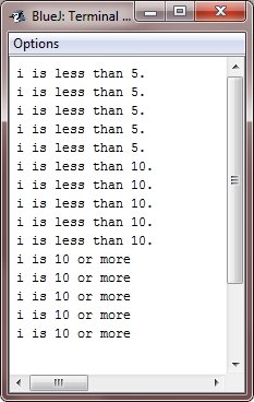 java switch example