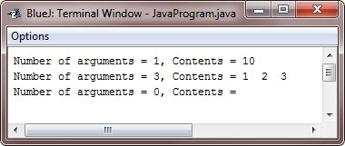 java varargs