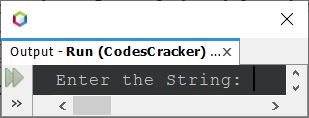 print string in java program