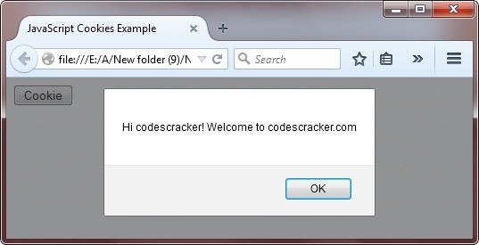 cookie example using javascript