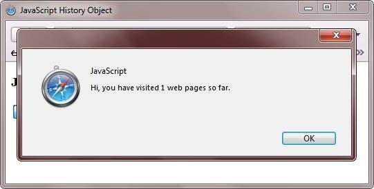 javascript history object example