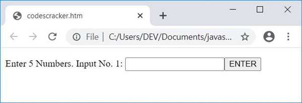 add n numbers in javascript