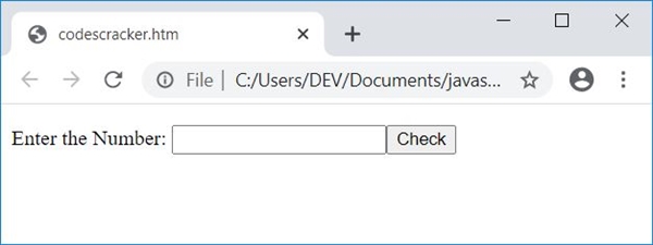 check even odd user input javascript