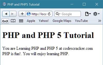 php tutorial