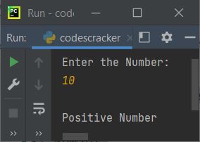 check negative number python