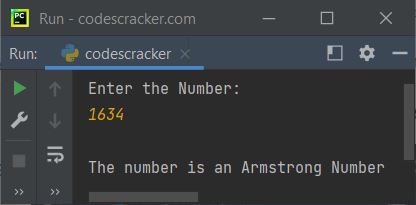 find armstrong or not python