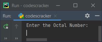 octal to binary python