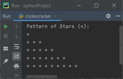 print star pattern python