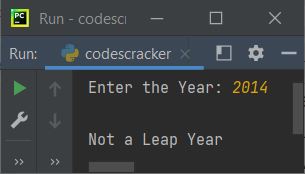 python check leap year using class