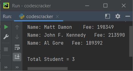 python class example program