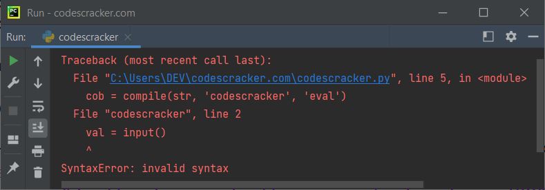 python compile function example