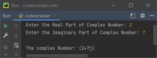 python complex function