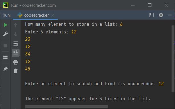 python count function example