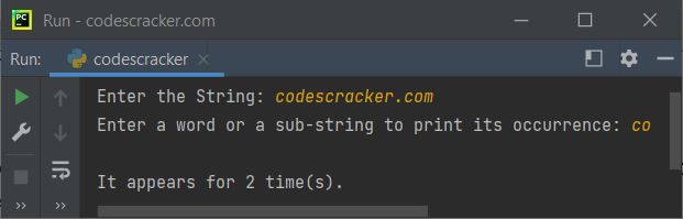 python count function list string