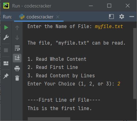 python file handling read file