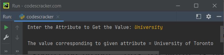 python getattr function