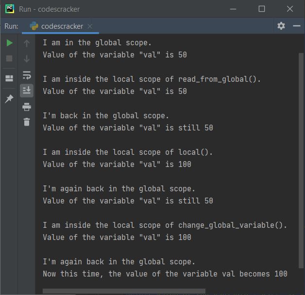 python local vs global variable example