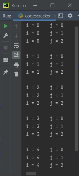 python loops example program