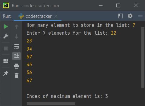 python max function example program