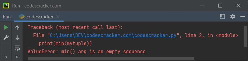 python min function default parameter